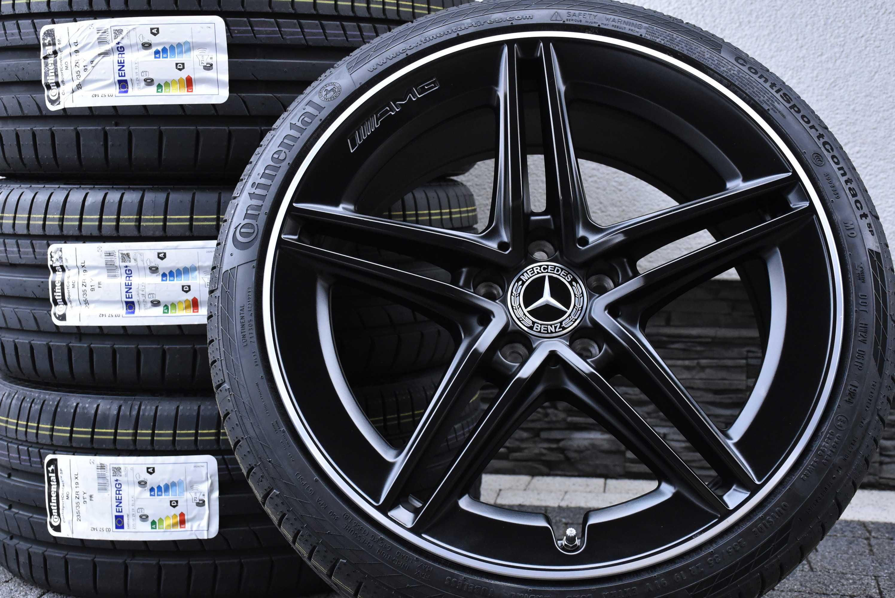 Nowe koła OEM Mercedes A45 A35 AMG A Klasa W177 19" NOWE Continental