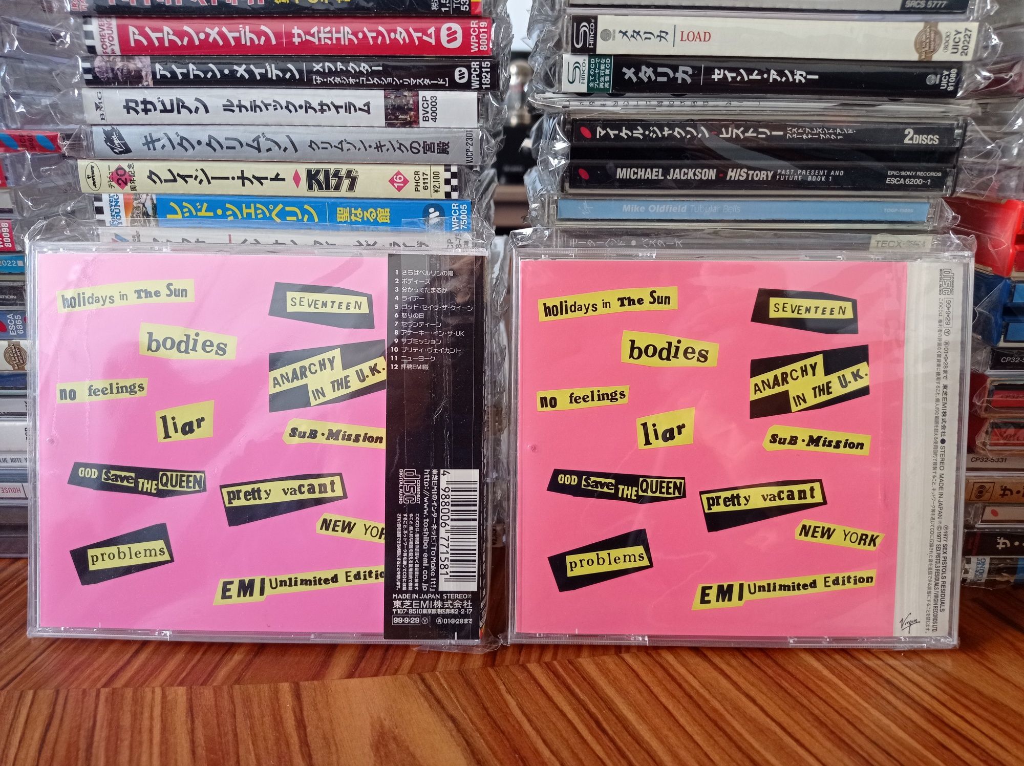 Płyta kompaktowa SEX PISTOLS Never Mind The Bollocks oryginał wer jap