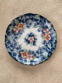 Prato decorativo Japonês em porcelana