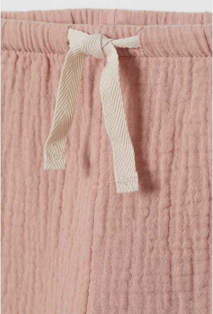 h&m exclusive muślinowe szorty 134