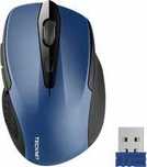 Mysz Bezprzewodowa Do Komputera 2600DPI USB 2.4Ghz Niebieska