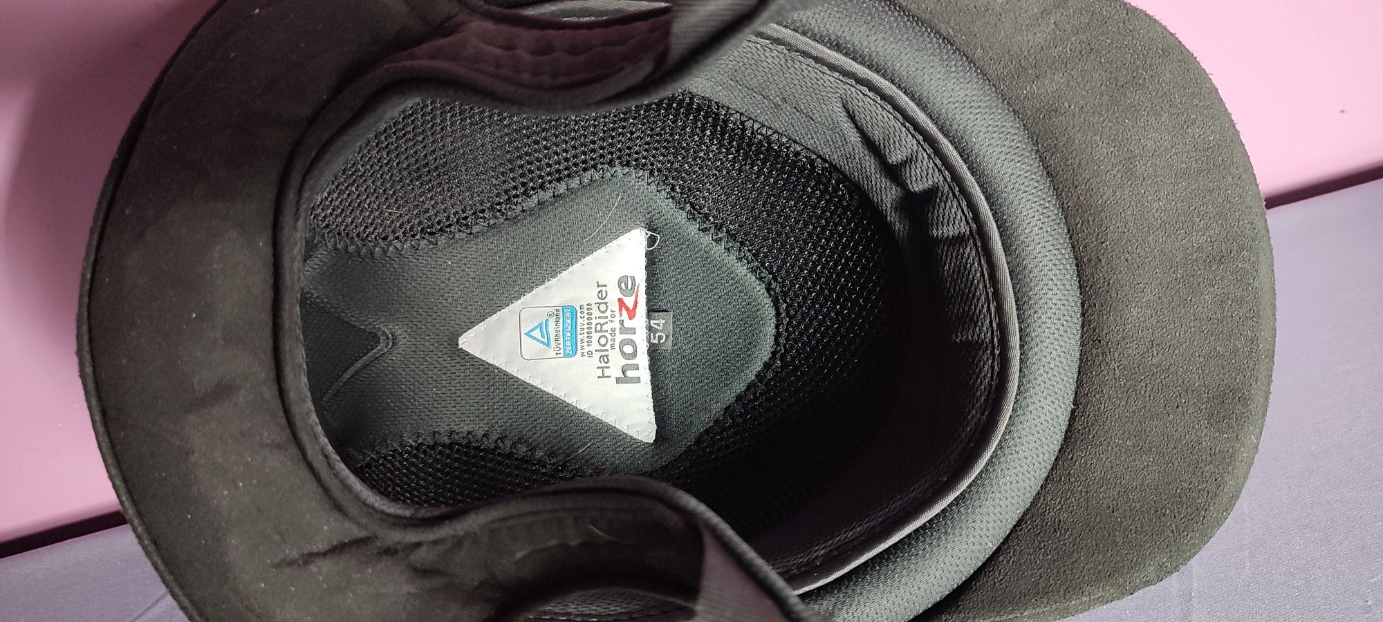 Nowy Kask jeździecki HORZE Halo Rider - rozmiar 54 - certyfikowan