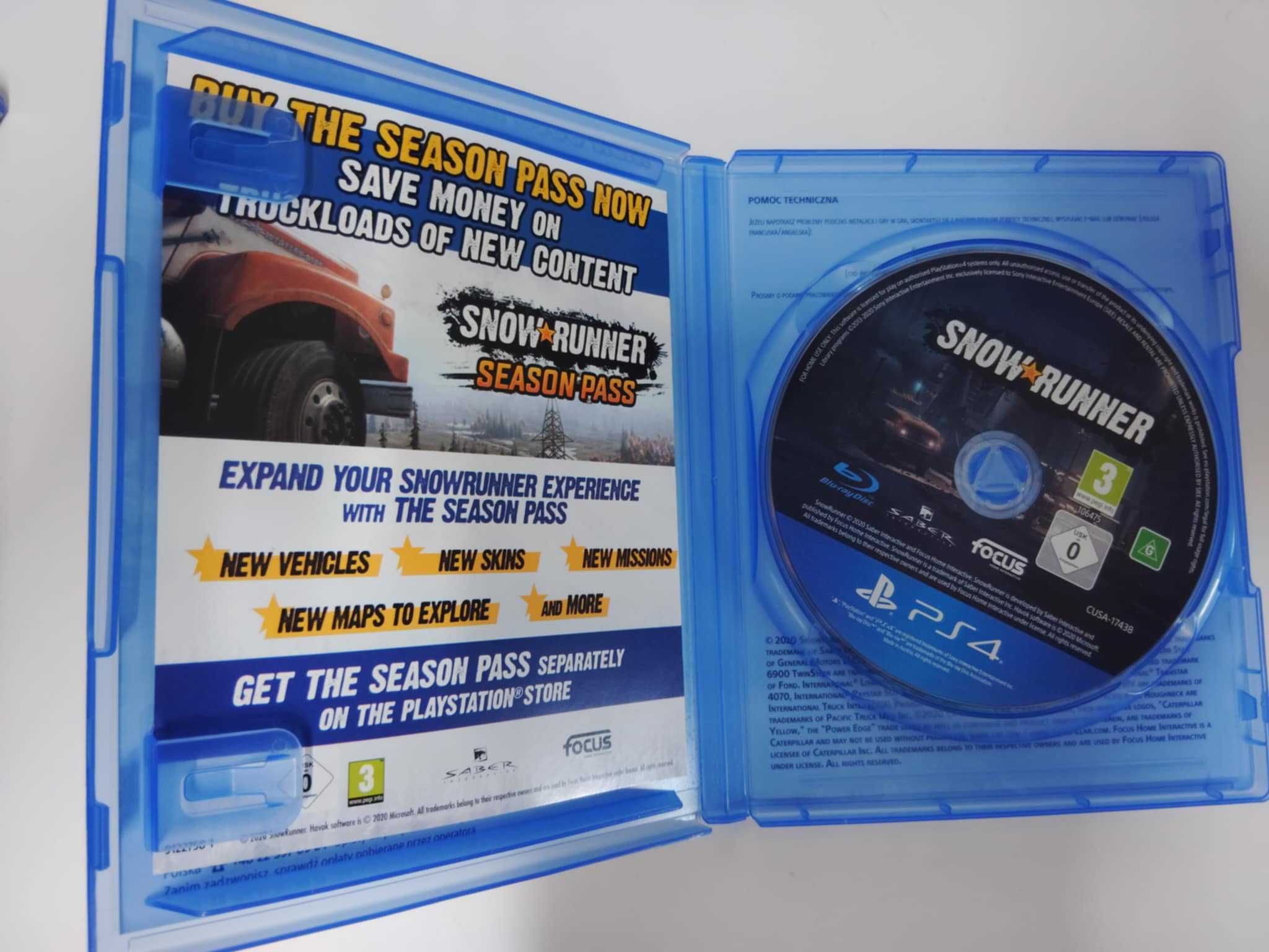 SnowRunner PS4 Polskie napisy są w grze Snow Runner