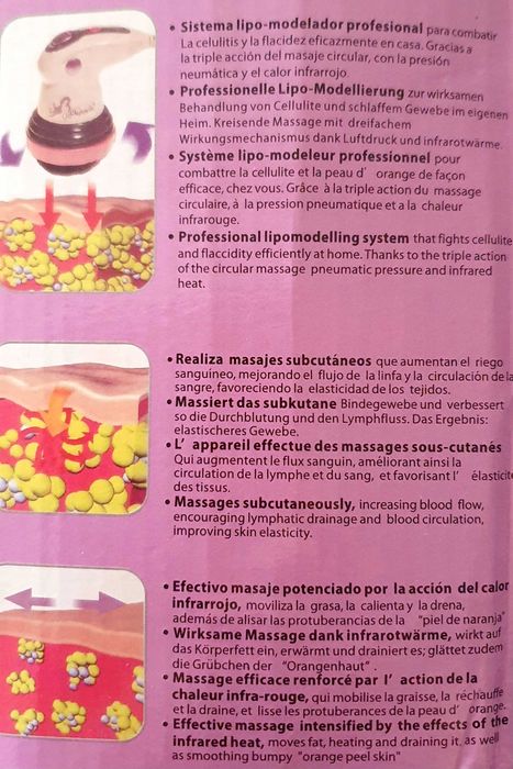 Urzadzenie antycellulitowe