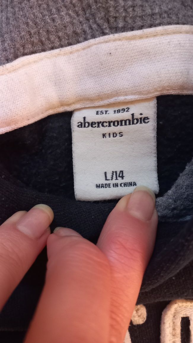 Худи на флисе ,на   140-145 см L ,kids ,Abercrombie