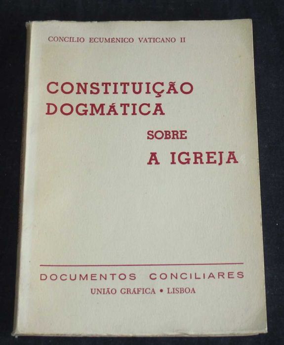 Livro Constituição Dogmática sobre a Igreja 1965