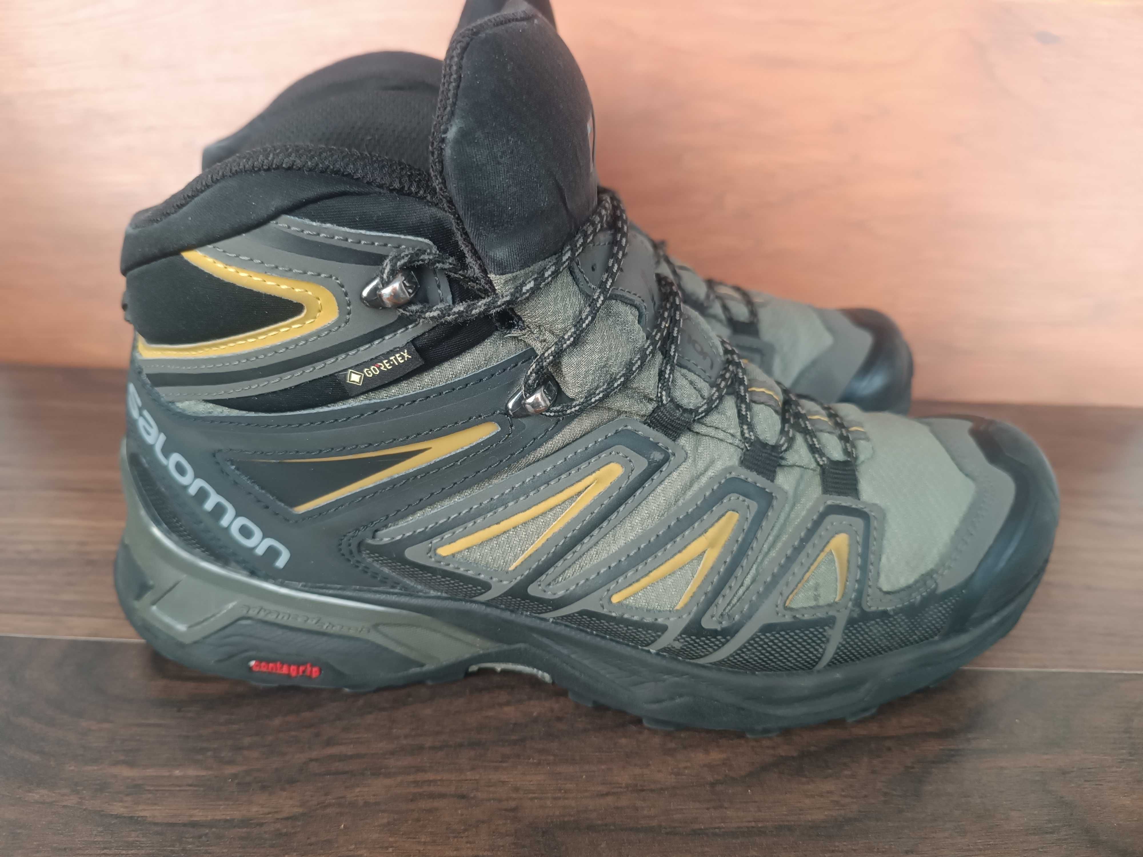 Зимние ботинки gore Tex Salomon X ultra GTX 42.5 26.5 27