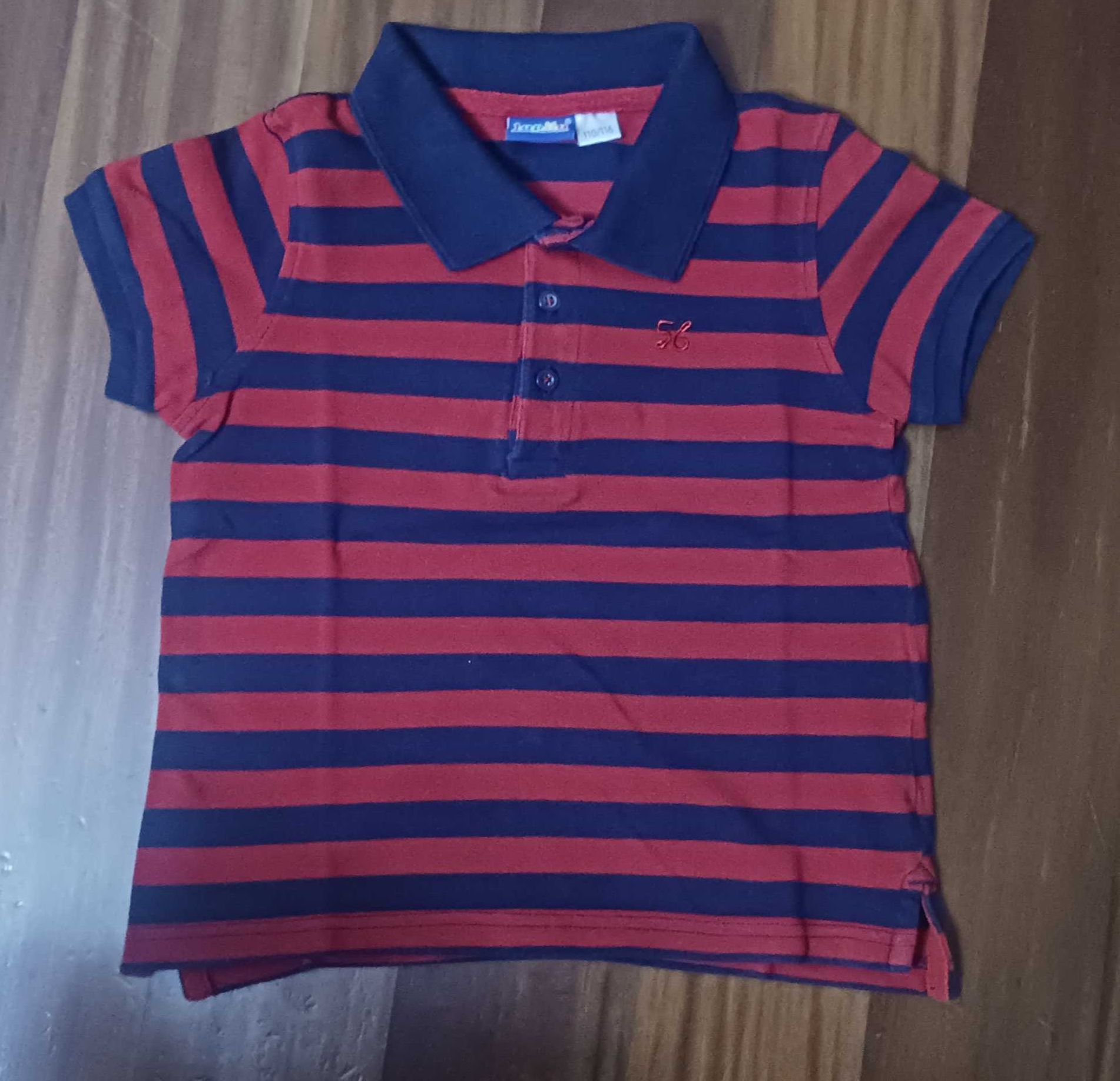 Conjunto de 2 polos para criança - 5/6 anos
