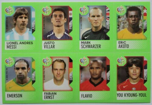 Messi-Cromo múltiplo da Panini WC 2006-Rookie