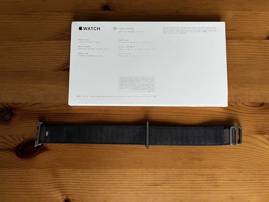 Pasek Apple Indigo Alpine Loop 49mm (L)