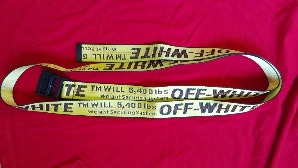 Nowy pasek OFF WHITE 2 metry 3.5cm szeroki