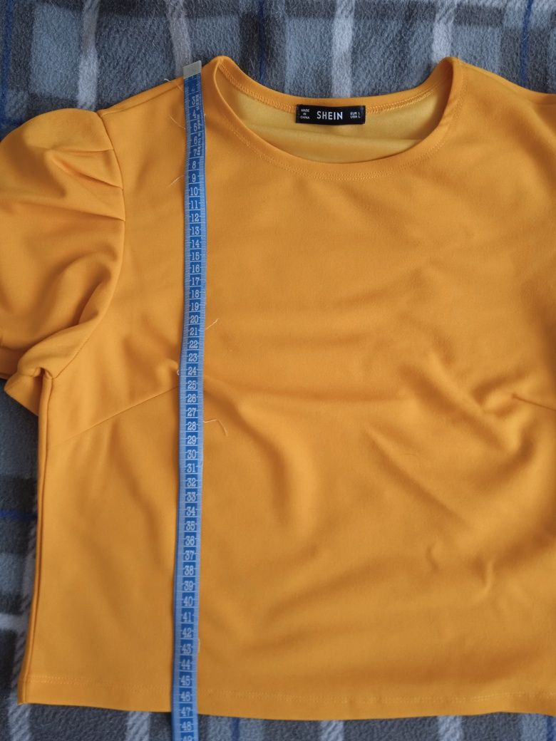 Жовта яскрава блузка футболка М-Л