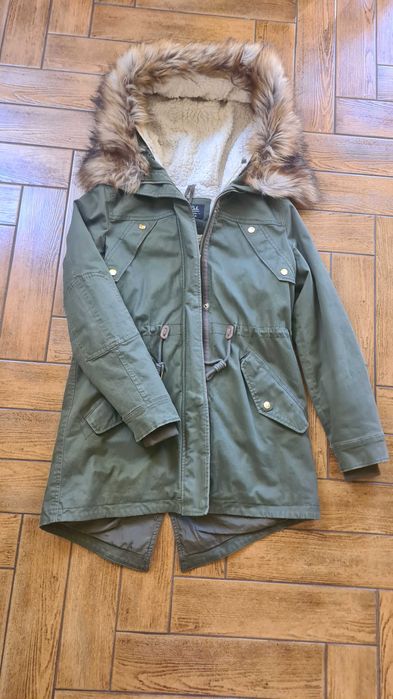 Kurtka parka z podpinką