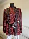 Elegancka bluzka w grochy Joanna Hope oversize EU 54