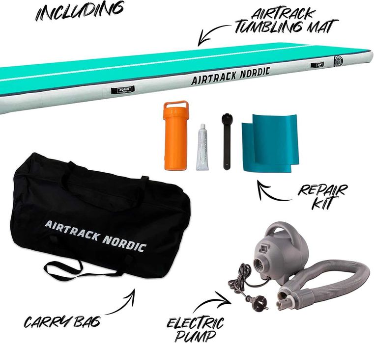 Mata gimnastyczna 3m AirTrack Nordic Gym