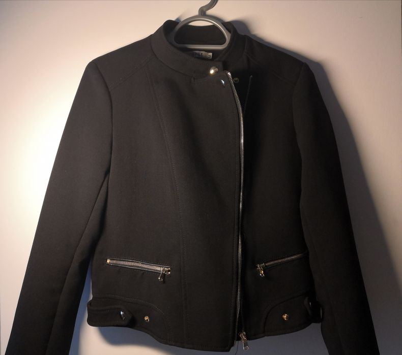 Ramoneska. Kurtka czarna damska. Rozmiar M.