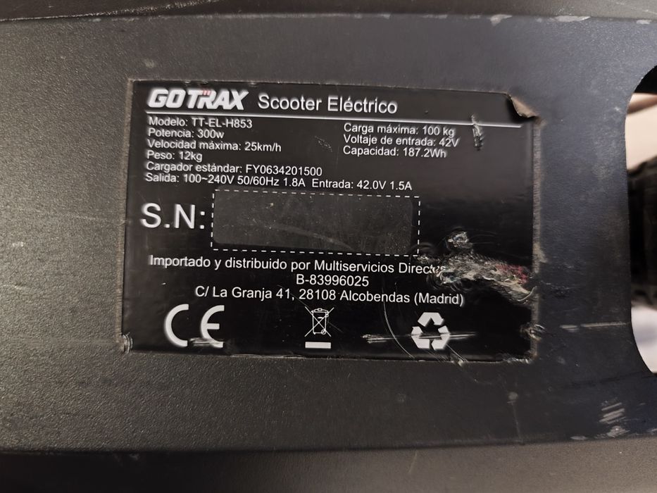 Trotinete elétrica GOTRAX