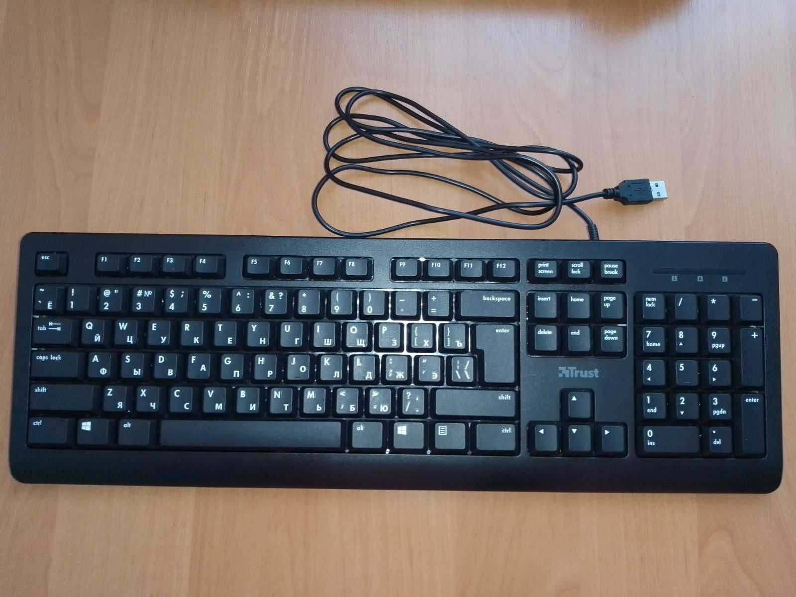 Клавіатура Trust Primo Keyboard RU (24147)