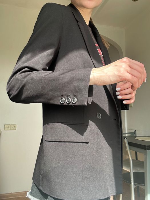 Піджак Mango чорний хс