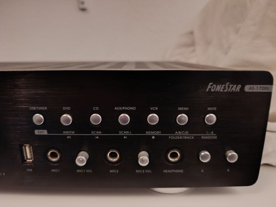 Amplificador estéreo Hi-Fi Fonestar AS-170RU.