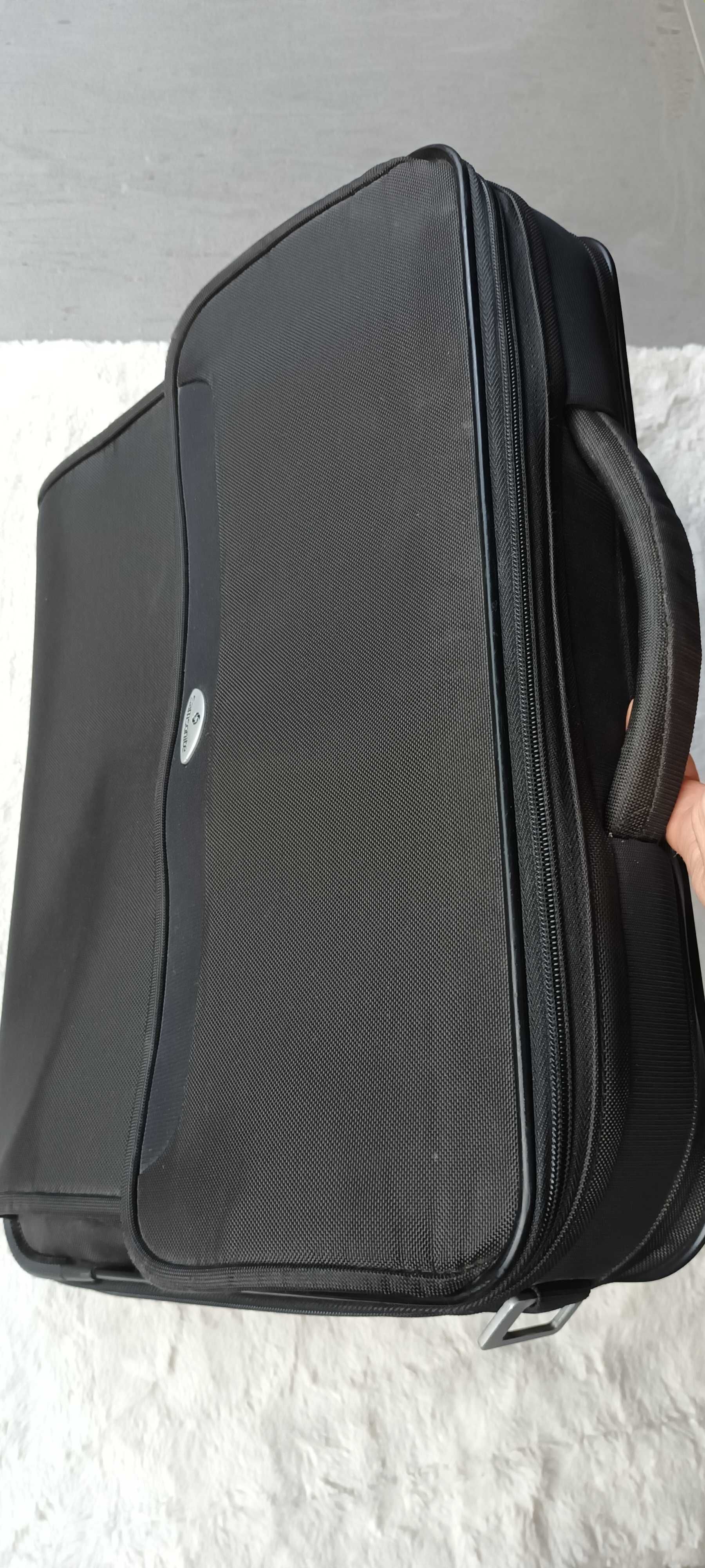 Samsonite Pocono II duża czarna torba na laptopa
