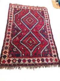 Wełna orientalny dywan ręcznie tkany