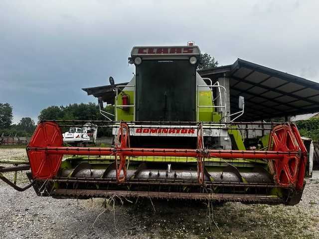 claas dominator 98S LEXSION 460, New Holland CX 880 stoły do rzepaku