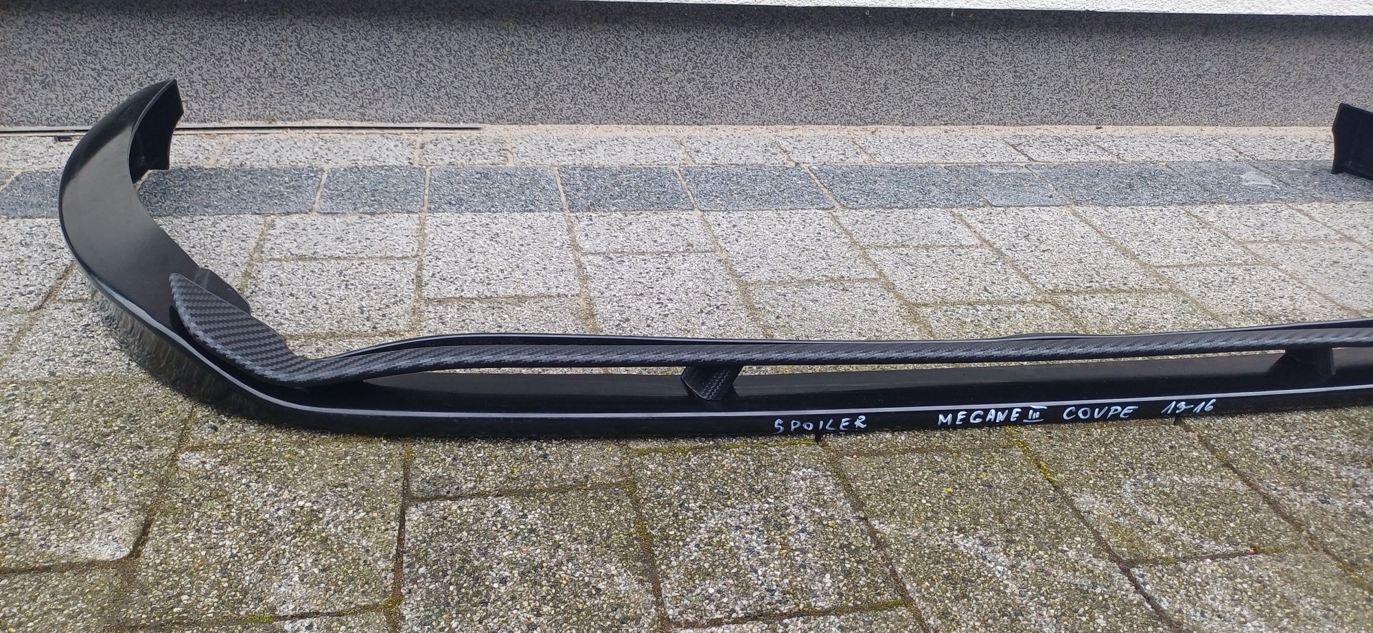 Spoiler dolny zderzaka CARBON NOWY renault megane lll coupe 13-16