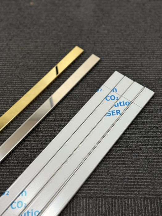 Listwy do płytek 2/90 CM Złoty Srebrny POŁYSK BŁYSZCZĄCA Paradyz