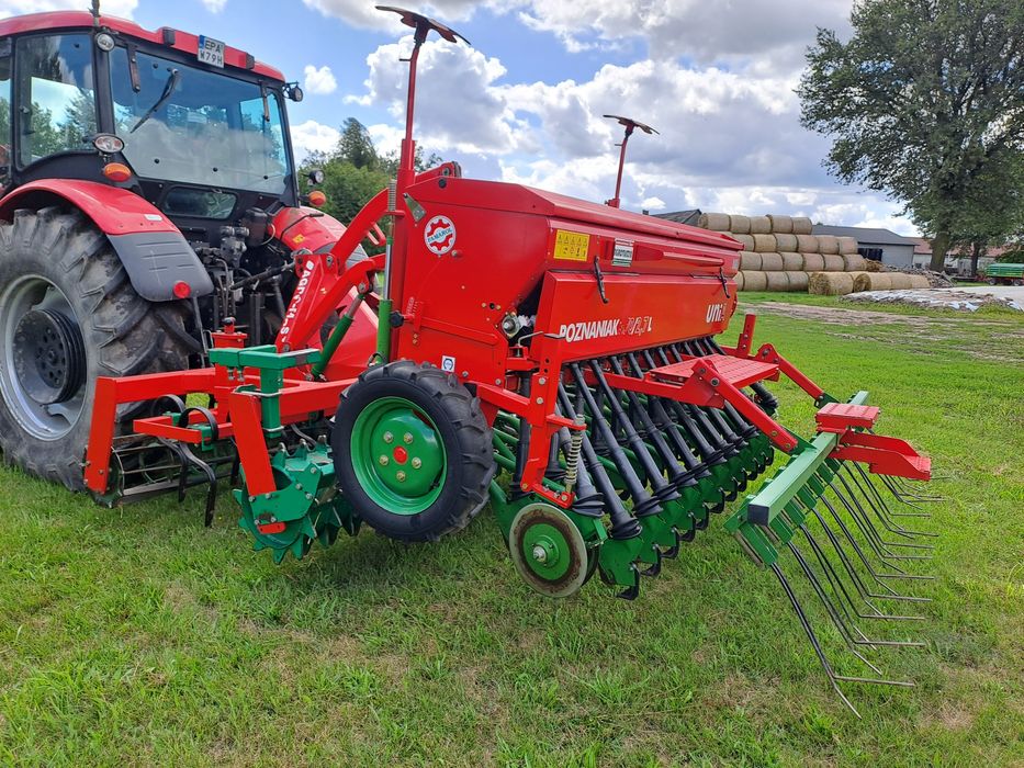 Agregat uprawowo siewny agromasz + poznaniak 2,7m