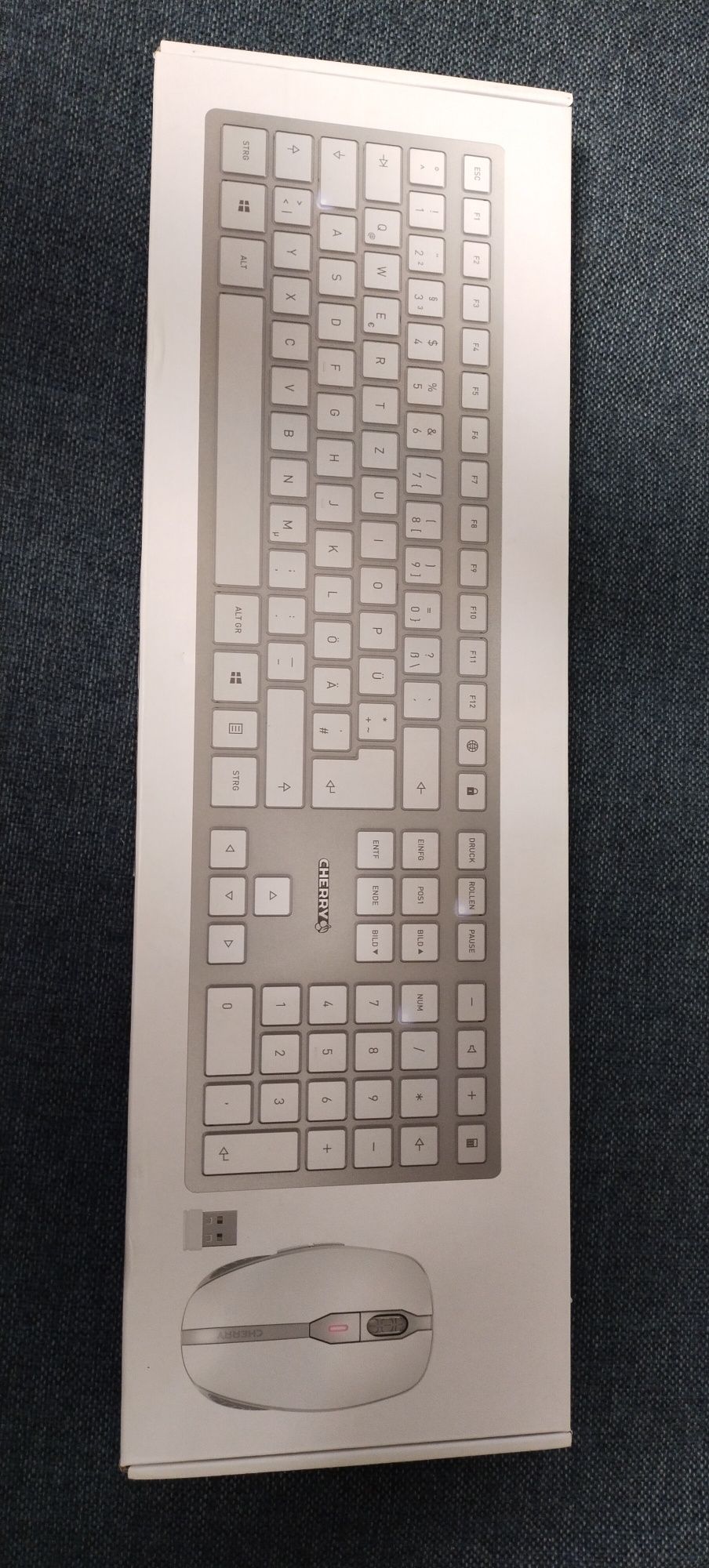 Клавіатура с мишкой CHERRY DW 9000 Slim