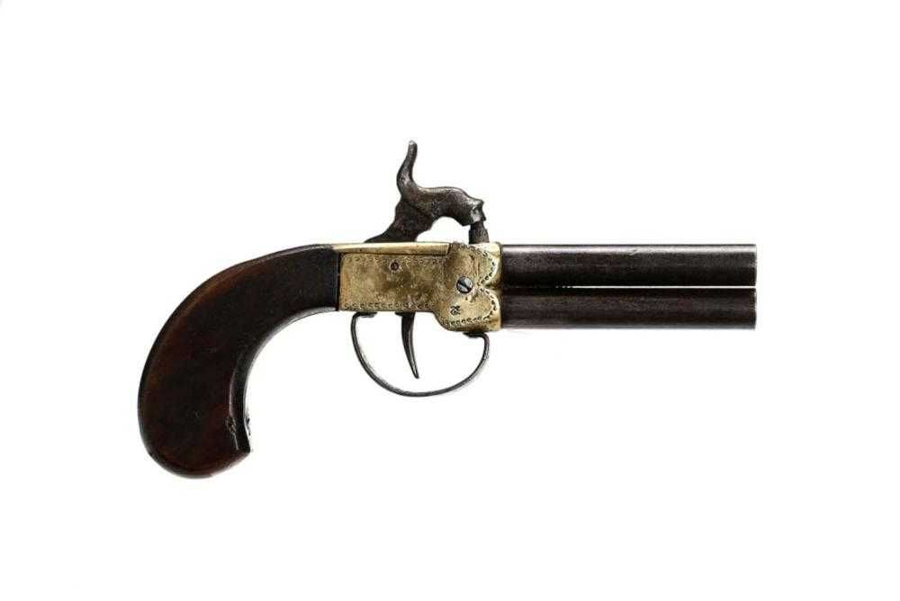 Pistola de bolso de dois canos