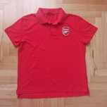 Czerwona męska koszulka polo Arsenal Londyn rozmiar M