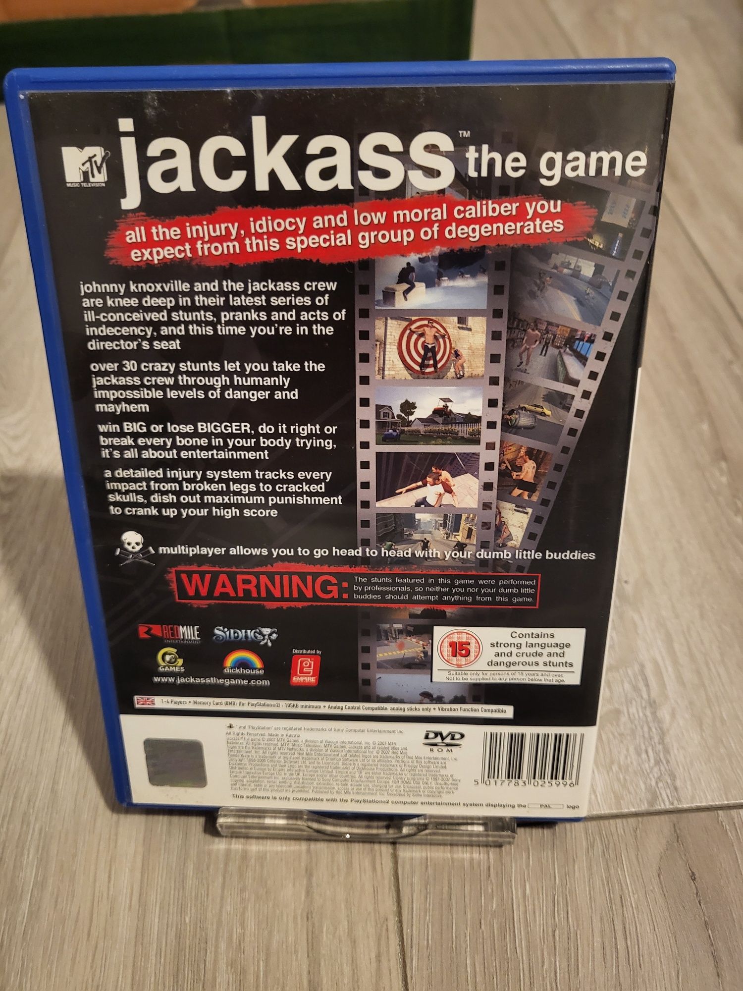 Jackass the Game na konsole Playstation 2