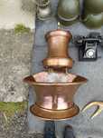 Fonte bica em cobre