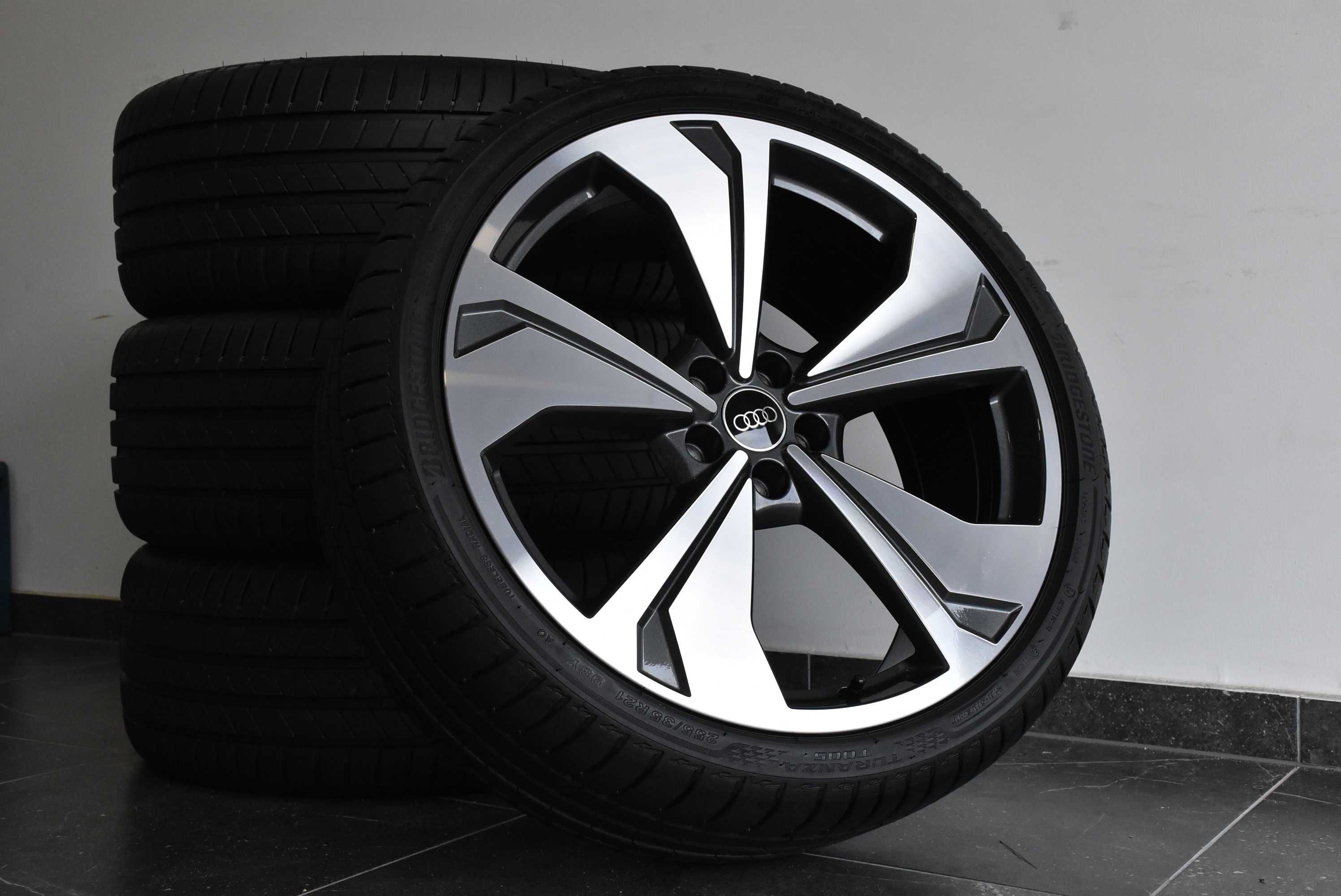 Koła Felgi Audi 21 A7 S7 C8 4K8 Nowe Bridgestone 2024 Lato
