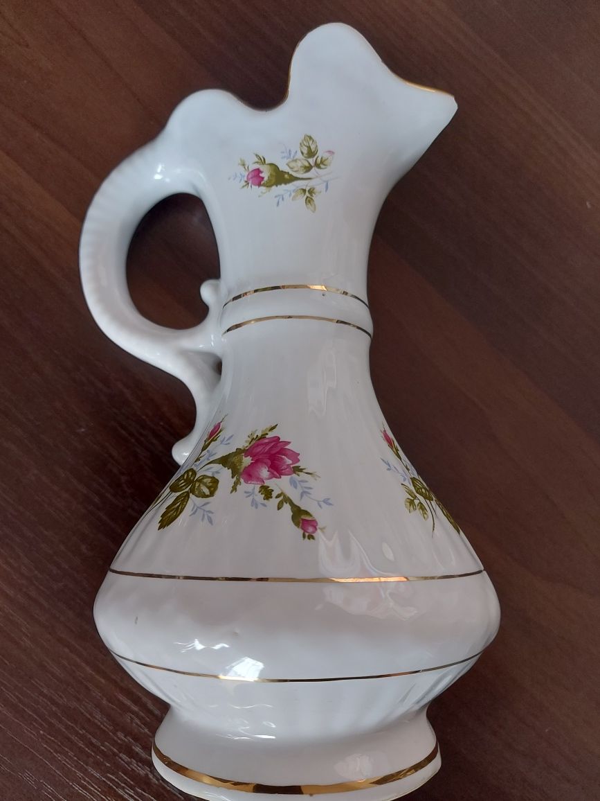Porcelana Chodzież,wazon,świecznik