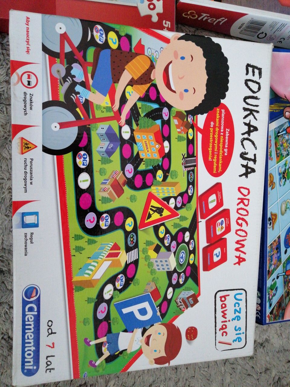 Zestaw super gier planszowych +puzzle