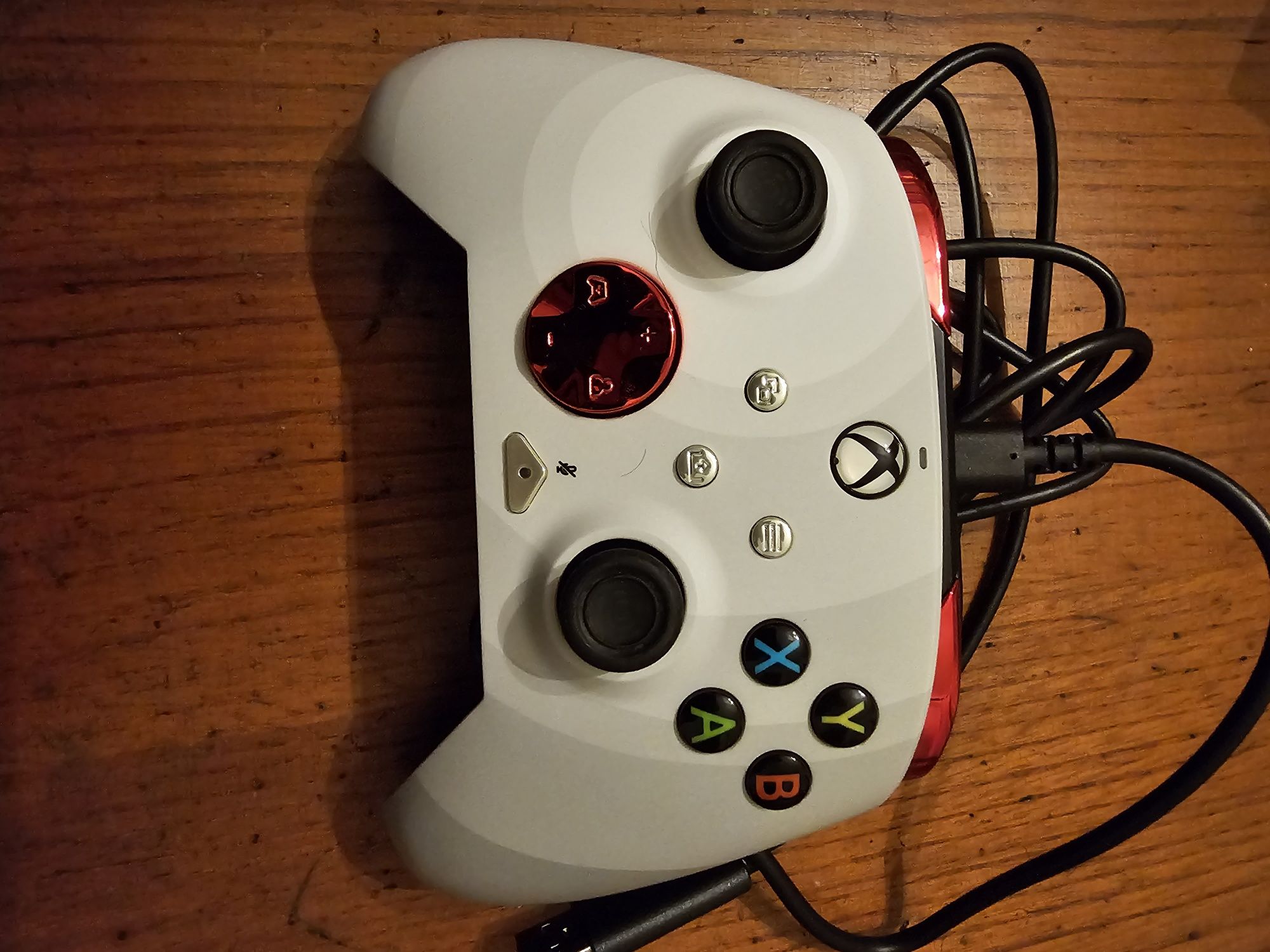 PDP REMATCH XBOX WIRED mando radial branco para Xbox Series X|S, Xbox