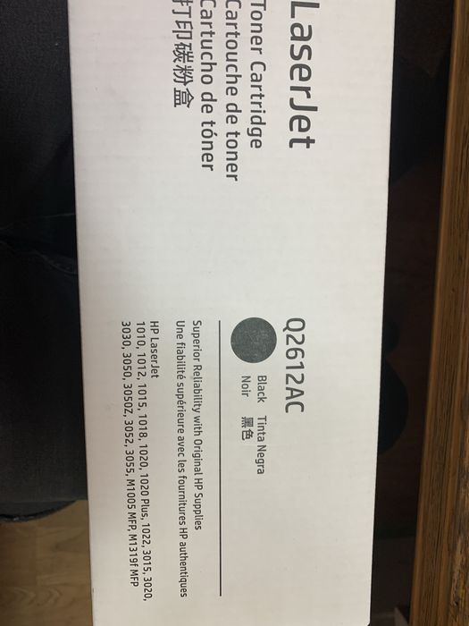 Картридж HP Q2612AC для принтера HP та canon