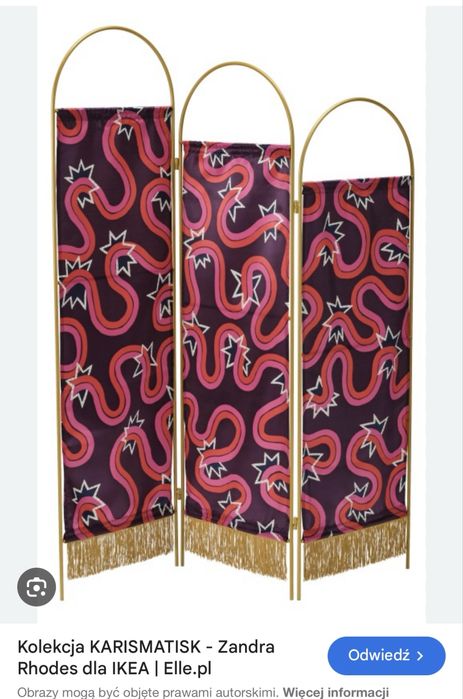 {zarezerwowane} Ścianka dekoracyjna IKEA KARISMATISK