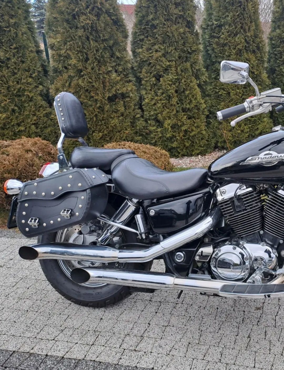 Honda Vt 1100 C2 C3 Shadow Komplet Wydechów Akcesoryjne Dedykowane Bas