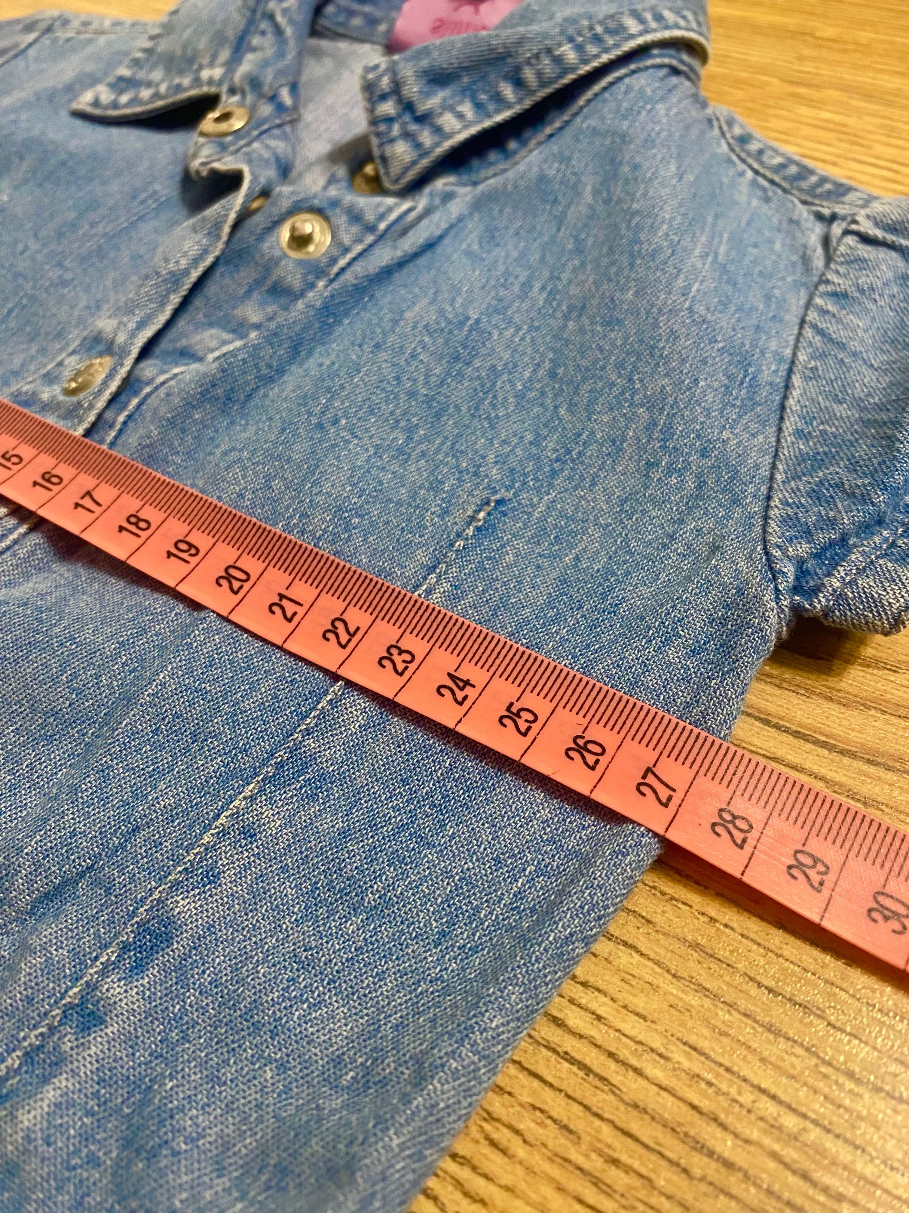 Jeansowa sukienka dziewczęca Tik&Tak rozmiar 92 cm
