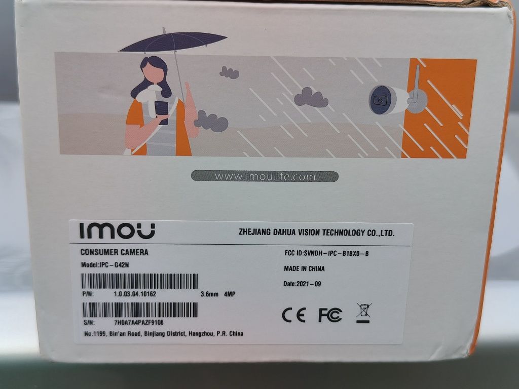 Imou Bullet lite 4 Mp 3.6(IPC  G42-N) запакована