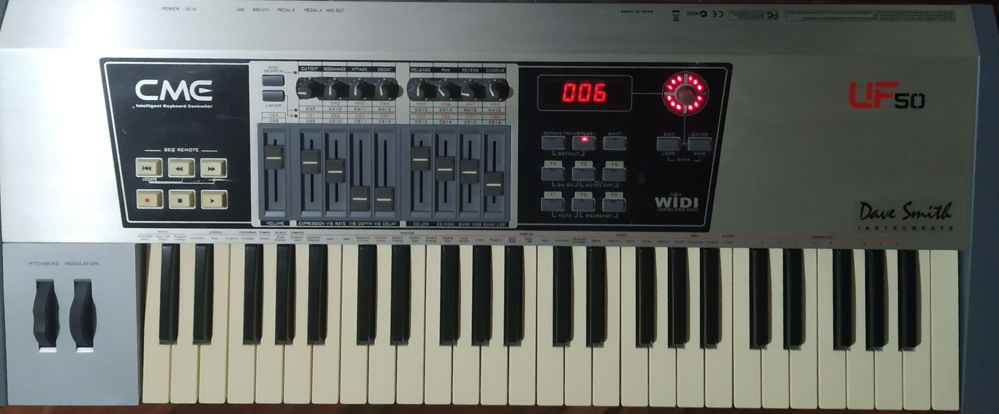 Миди-клавиатура CME UF50