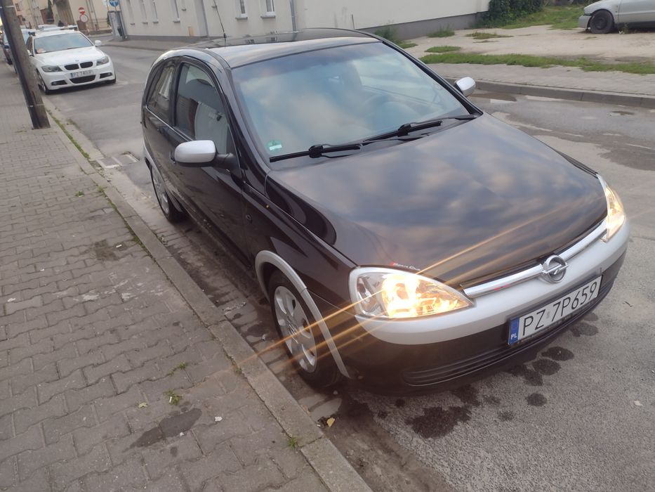 Opel Corsa C 1.2 • 2002 • Limitowana wersja Black & Silver • Świeżo sp