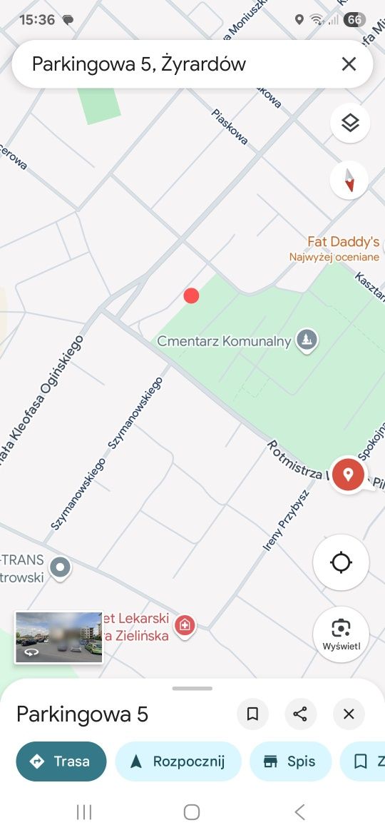Garaż murowany z kanałem samochodowym