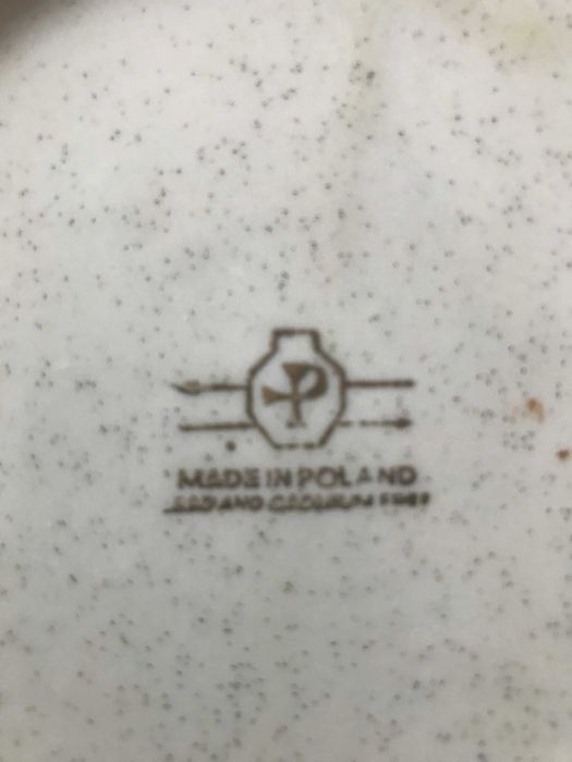 Talerz obiadowy głębokie Porcelit Pruszków z okresu PRL-u