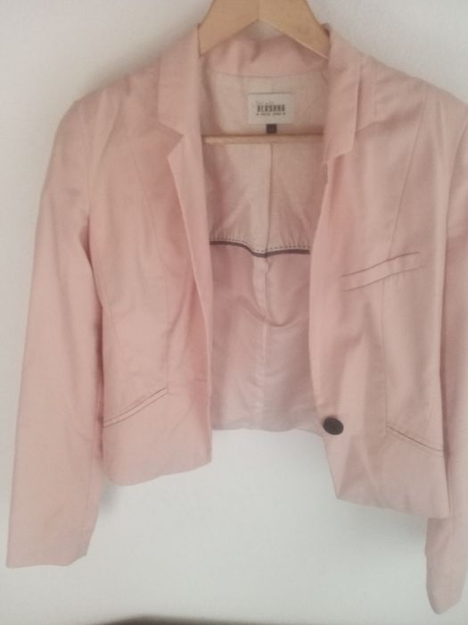 Blazer Bershka crop