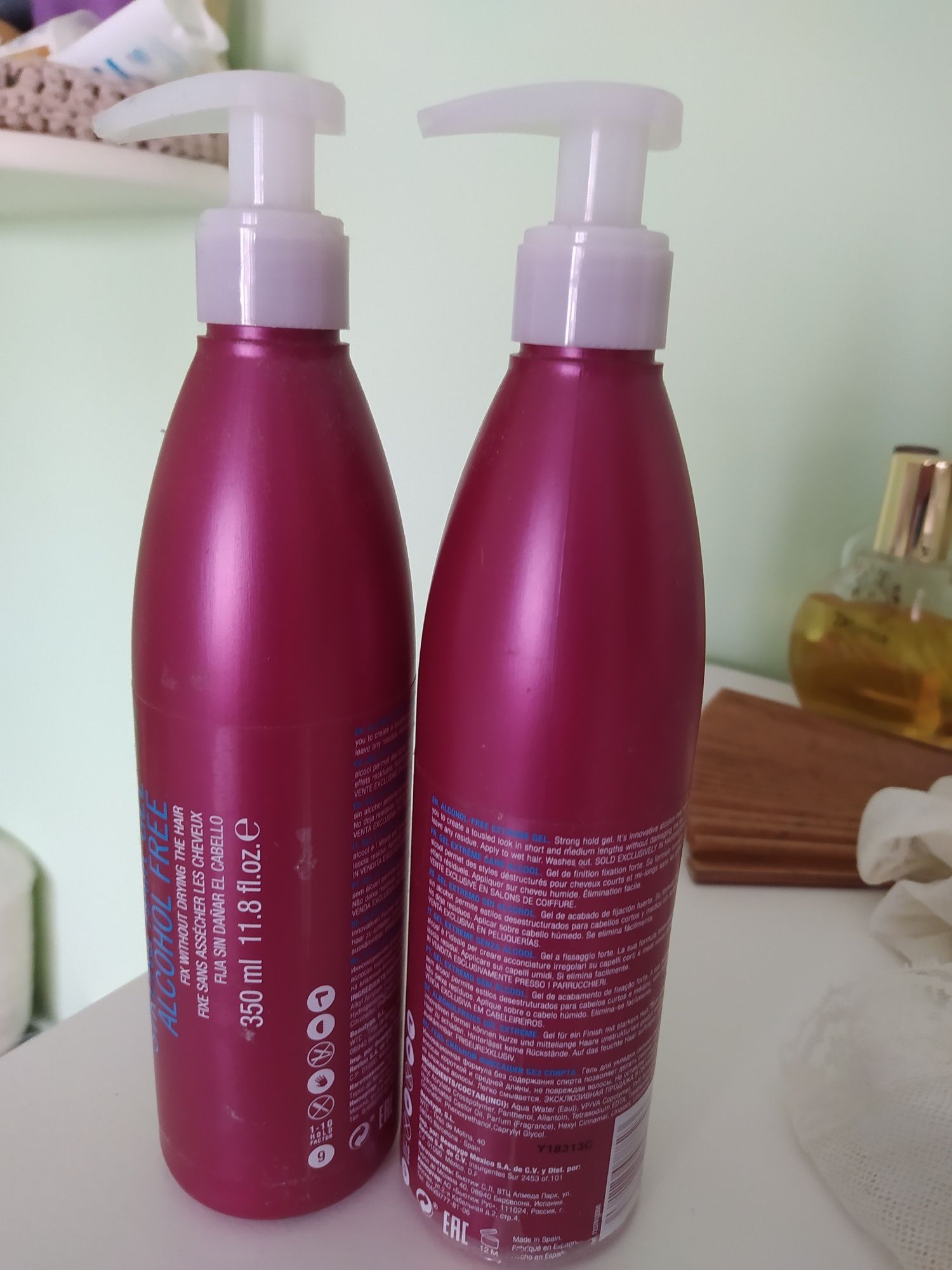 2 Gel strong cabelo Revlon ProYou sem alcool